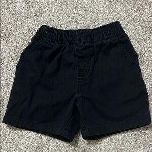 Garanimals Black Elastic-Waist Shorts